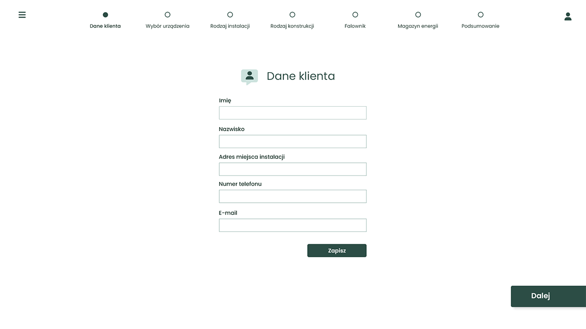 Projekt fotowoltaika