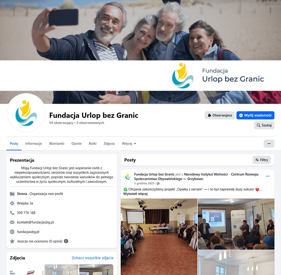 Projekt Fundacja UBG