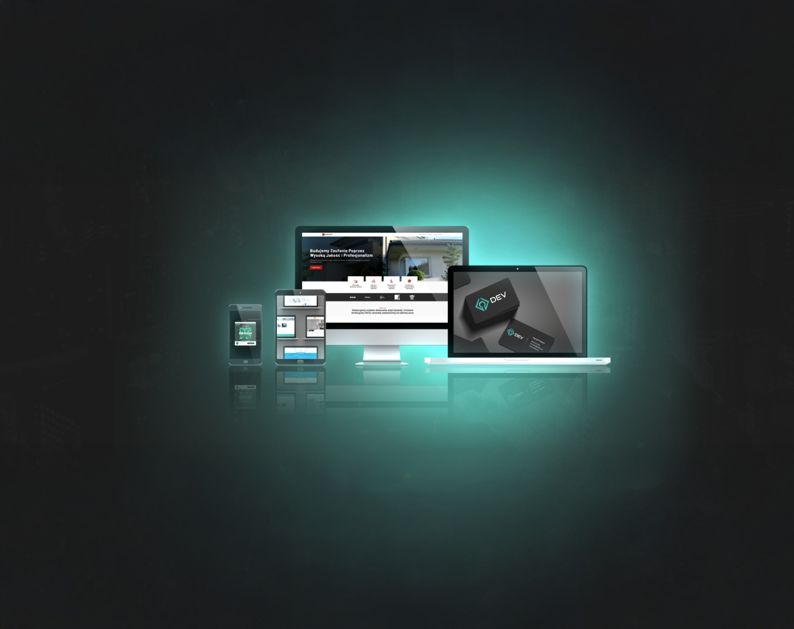 Makieta projektów na różnych urządzeniach